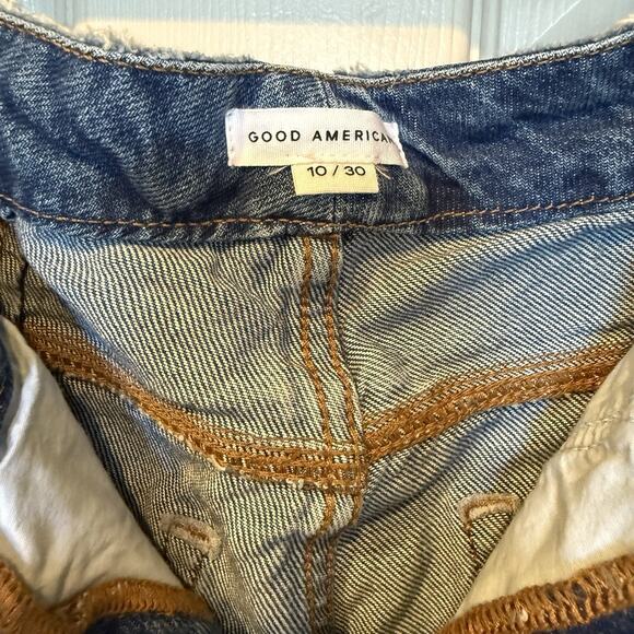 Good American Good 90s Wide Leg Jeans Baggy sz 10 / 30 NWT - Picture 4 of 10